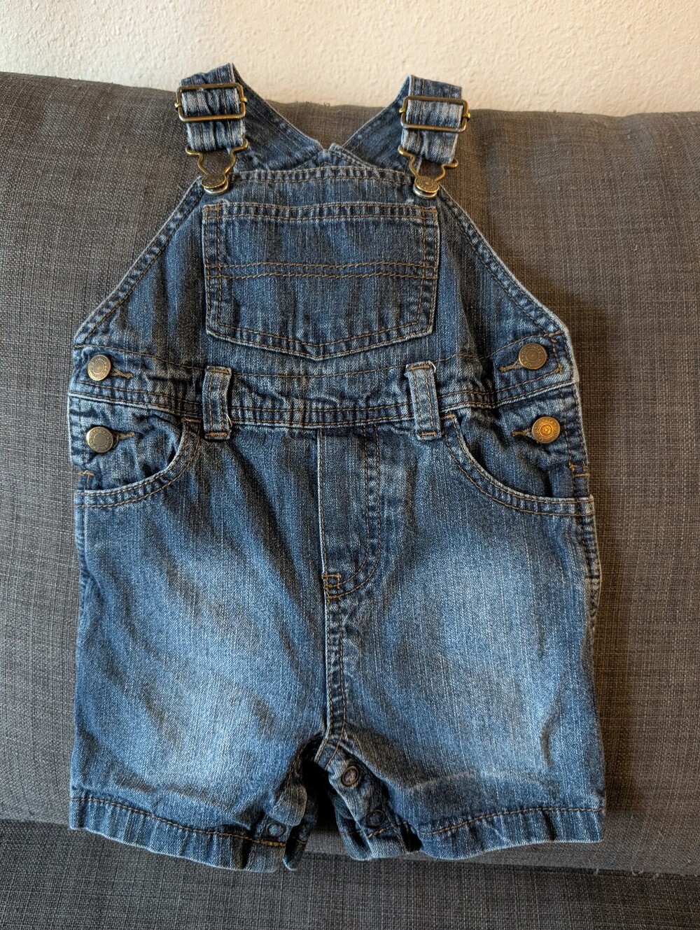 Baby Boy 12 Months Jean Overalls!